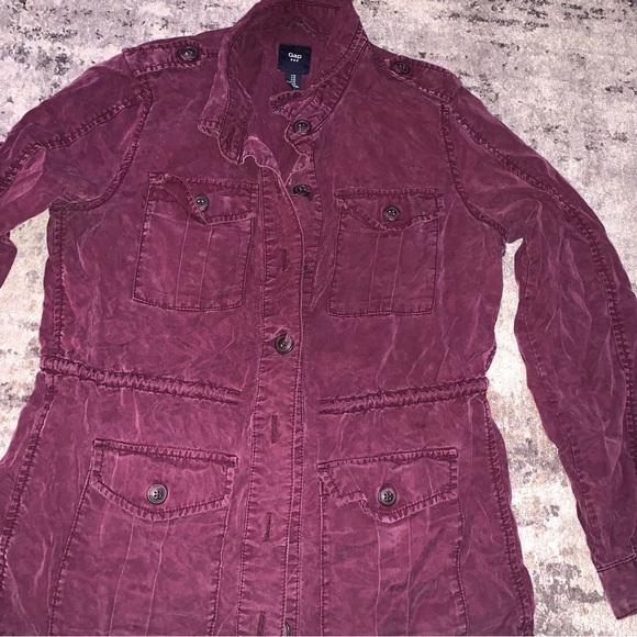 GAP Wine Utility Jacket - Picture 2 of 4